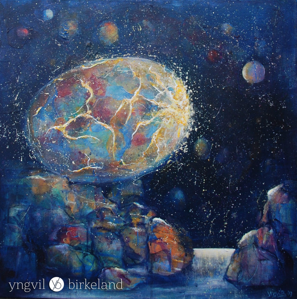 Kintsukuroi (50x50 cm)