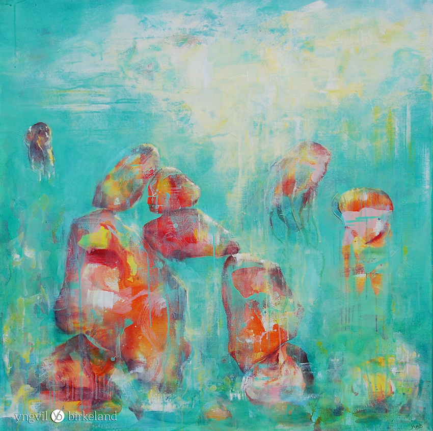 Stonehenge Atlantica (100x100 cm)